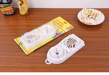 

500pcs Multifunction 2 in 1 Cut Kitchen Egg Slicer Section Cutter Mold Flower Edges Gadgets Tools wa3659