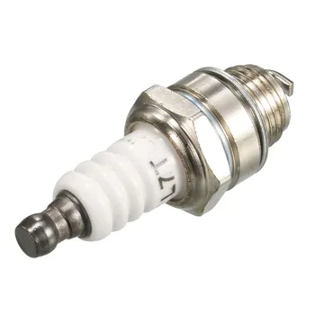 

Uxcell L7T 14mm Thread Lawn Mower Spark Plug Garden Lawnmower Chainsaw Spark Plug Engine Accessory for Chainsaw Replacement Part
