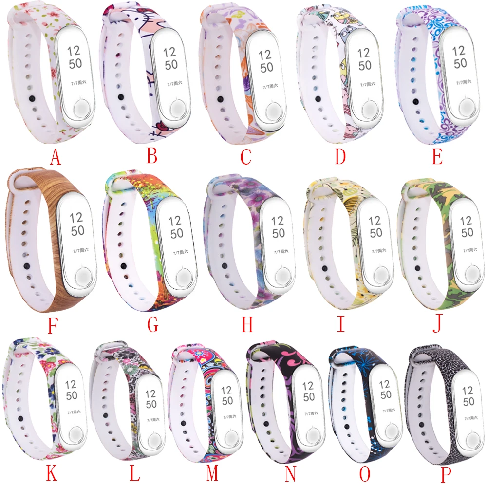 

Colorful Bracelet band For Xiaomi Mi Band 4 Sport Smart Bracelet Watch band Silicone Wrist Strap For Xiaomi Miband 4 3 Wristband