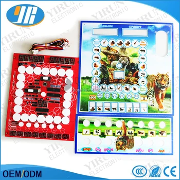 

Animal Mario Game Board Casino Slot PCB Mario Motherboard With Acrylic C