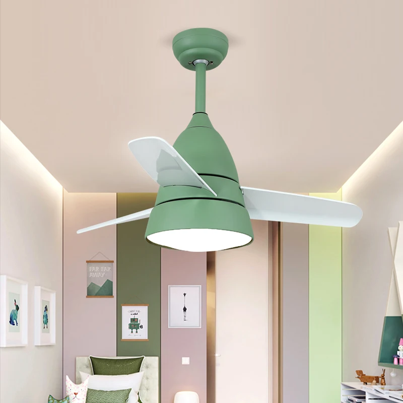 

24W Ceiling Light Fan shape Living Room Tricolor 220V Ceiling Fan Light Energy Saving and Environmental Protection Lamp