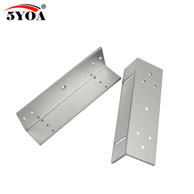 180/280/350/500kg Z&L Bracket Magnetic Electromagnetic Lock LZ 350lbs Inward door with wooden metal door Access Control System 5