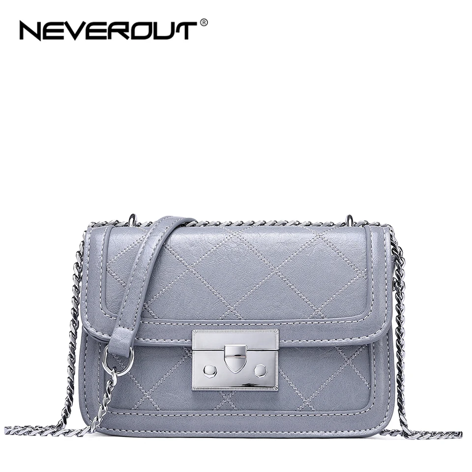 

NEVEROUT Bags for Women 2019 PU Leather Small Chain Flap Messenger/Crossbody Bag Lady Phone Purse Sac a Main Femme Bolsas