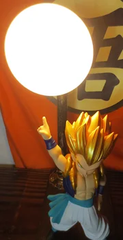 

KNL HOBBY Dragon Ball LED desk lamp explosion models hand to do Gotenks Ultra II led Eye Spot shipping creative birthday gift