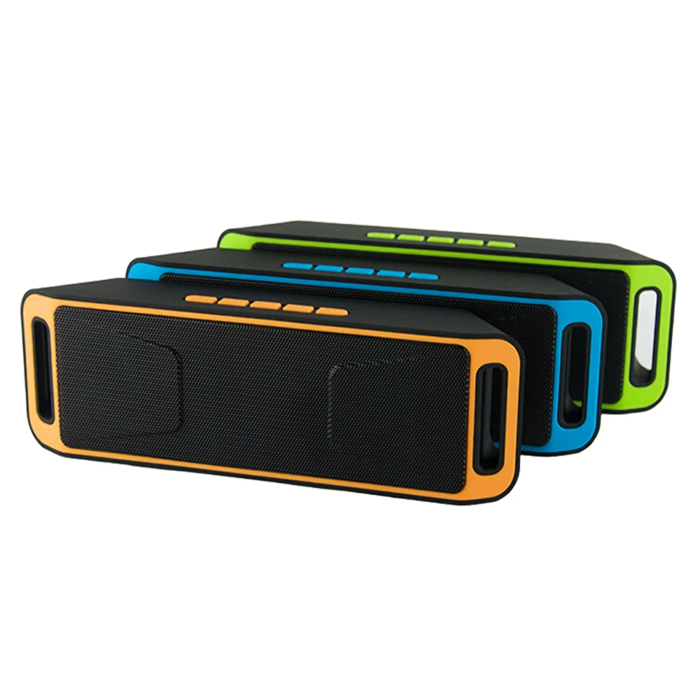 

Portable Bluetooth Speaker Wireless stereo Subwoofer outdoor Handfree Sound Box Support Mic FM TF Card Music Receiver MP3 Player