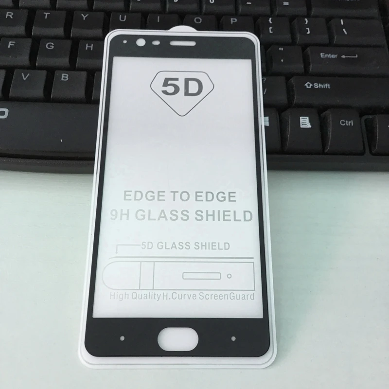 Для стекла Oneplus 3T защита экрана 5D изогнутое полное покрытие закаленное стекло для