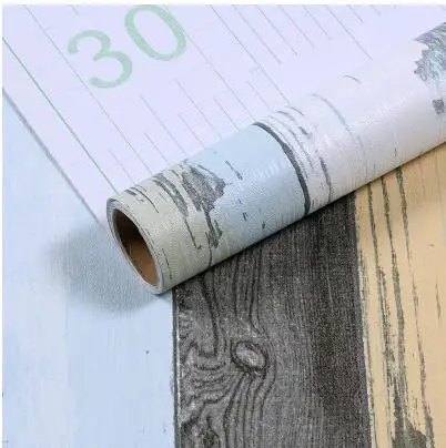 Деревянные зерна из водонепроницаемой стены бумага клей Средиземноморский общежития шкаф мебель обновления наклейки-836 - Цвет: NO  16