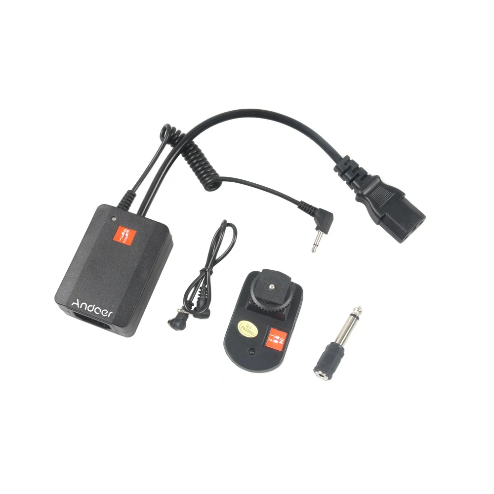 4 Channel Flash Trigger,Wireless Radio Studio Flash Trigger for DSLR Camera with Hot Shoe Point for Studio Flash