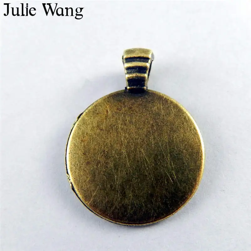 Julie Wang 10 шт. античный бронзовый сплав Медвежья Лапа печать подвески для ювелирных