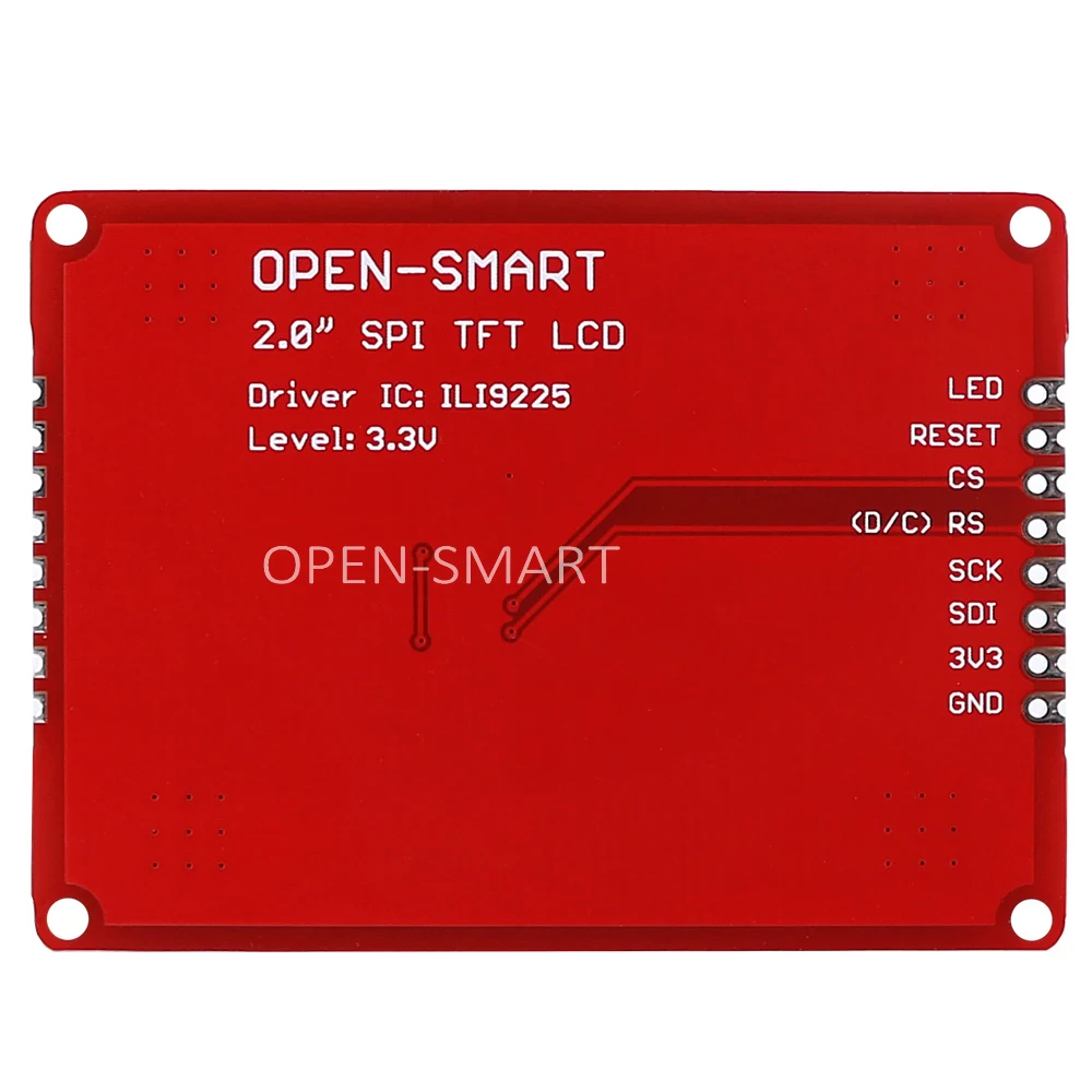 3.3V 2.0" 176 * 220 Serial SPI TFT LCD Shield Breakout Board Module with SMD pins for Arduino Nano Pro Mini UNO R3 Mega2560
