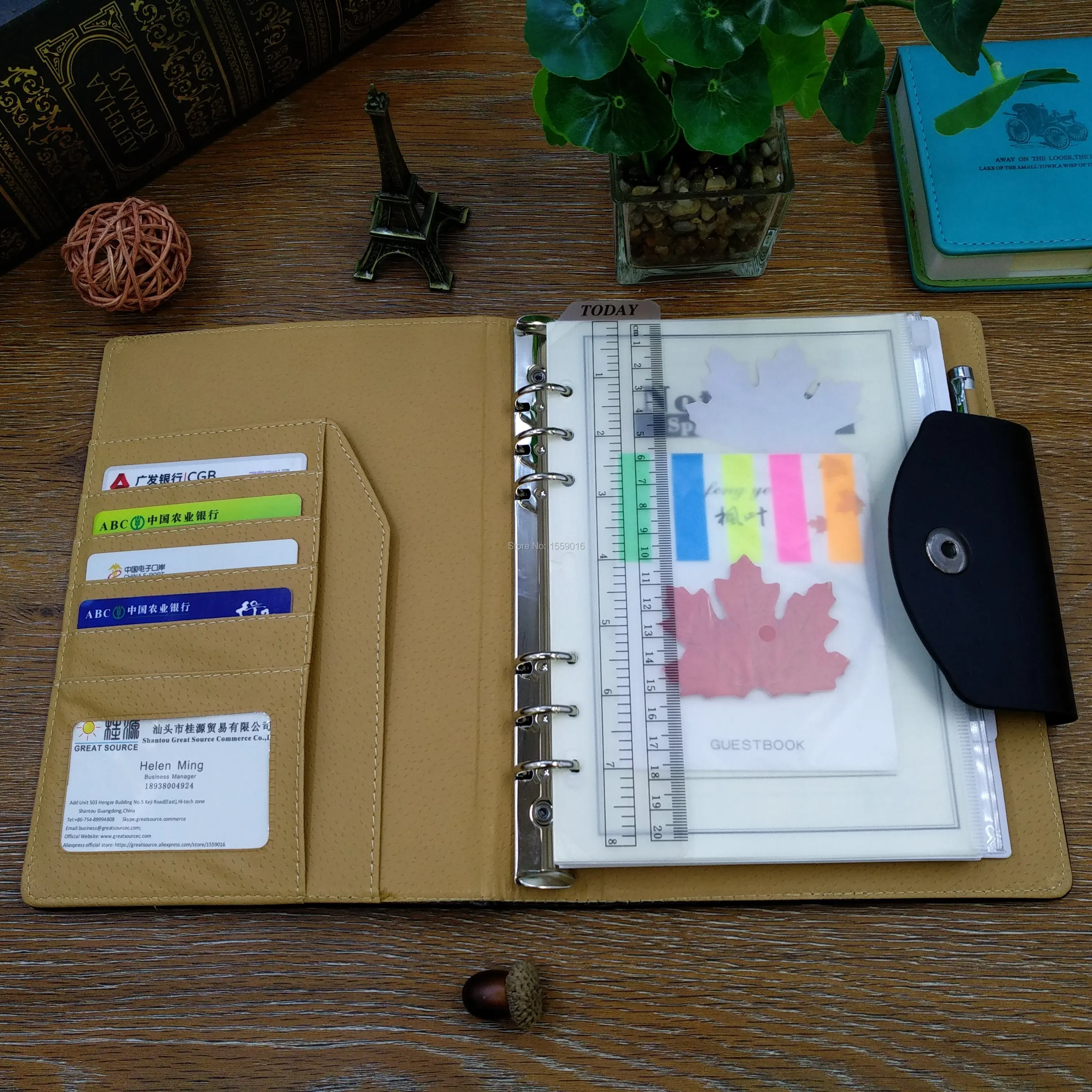 A5 agenda folder