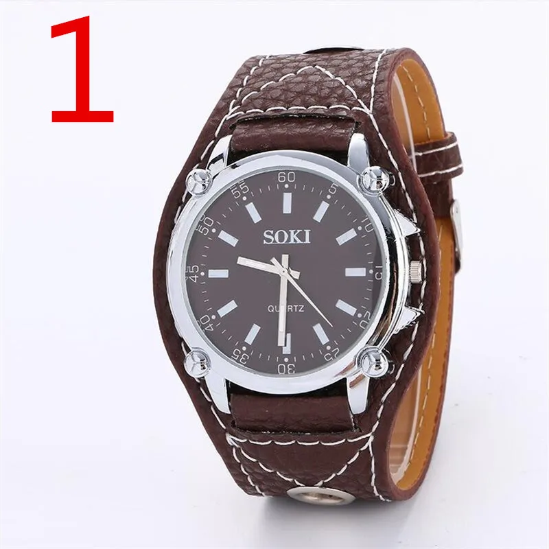 

Wang's 2018 wild men's simple fashion automatic new men's watch 123#
