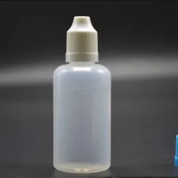 

2000PCS Squeeze Bottle 50ml LDPE E liquid 50ml Dropper Bottle Child-proof Top with Long Thin Insert Squeezable Dropper Bottles