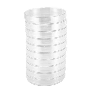 

10 pieces 90 mm x 15mm sterilized cell tissue culture Petri Plates with Lid