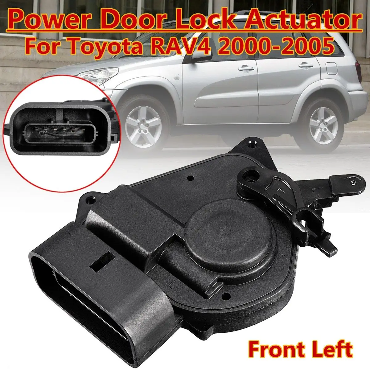 Left Для Toyota RAV4 2001-2005 69120-42080 69110-42120 автомобильный Передний левый/правый Внешний силовой дверной замок привод автомобильные аксессуары - Цвет: Left
