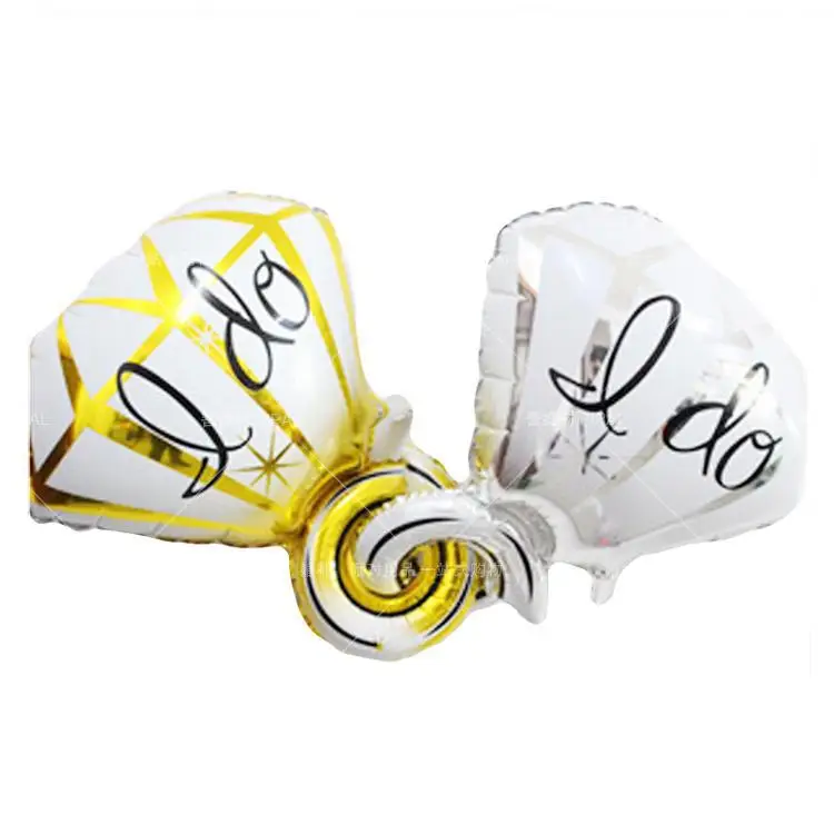 Foil Balloon Party Wedding Decoration Supplies Gold Silver Diamond