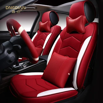 

2019 New 6D Car Seat Cover,Senior Leather,,Sport Car Styling,Car-Styling, Universal Seat CushionFor Sedan SUV
