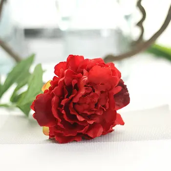 

30Pc Silk Artificial Peony Flowers flores artificiais para decora o artificiales for Home wedding decoration fake Flower cheap