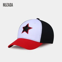 

2019 NUZADA Retro Embroidery Men Women Couple Baseball Cap Snapback Cotton Spring Summer Hat Contrast Color Stitching Caps Bone