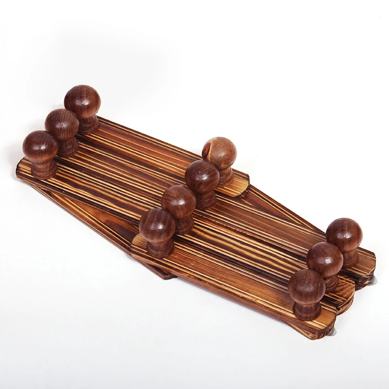 10 крючков деревенский деревянный расширяемый аккордеон Peg Вешалка вешалка настенная вешалка для пальто