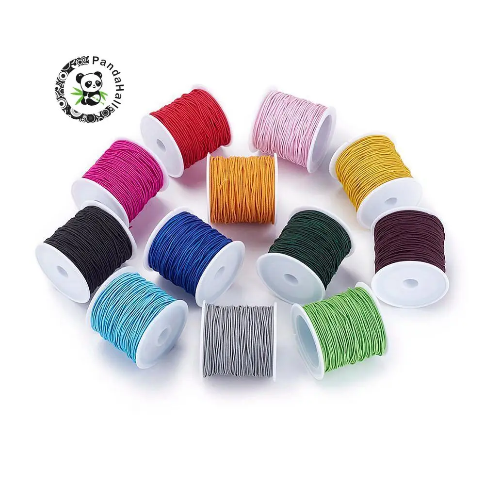 About 21m/roll 1mm Beading Elastic Stretch Cord for Jewelry Making