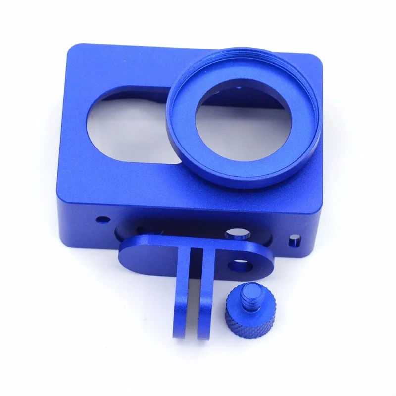 Sport-Camera-Accessories-Protective-Frame-Case-Lens-Cap-Cover-Aluminum-Alloy-for-Xiaomi-Yi-4K-Action (1)