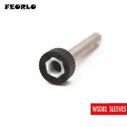 FEORLO WSP80 жало WSD81 FE75 MPR80 паяльная станция железная ручка рукавом для LTKN WSP80 припой Ручка Weller