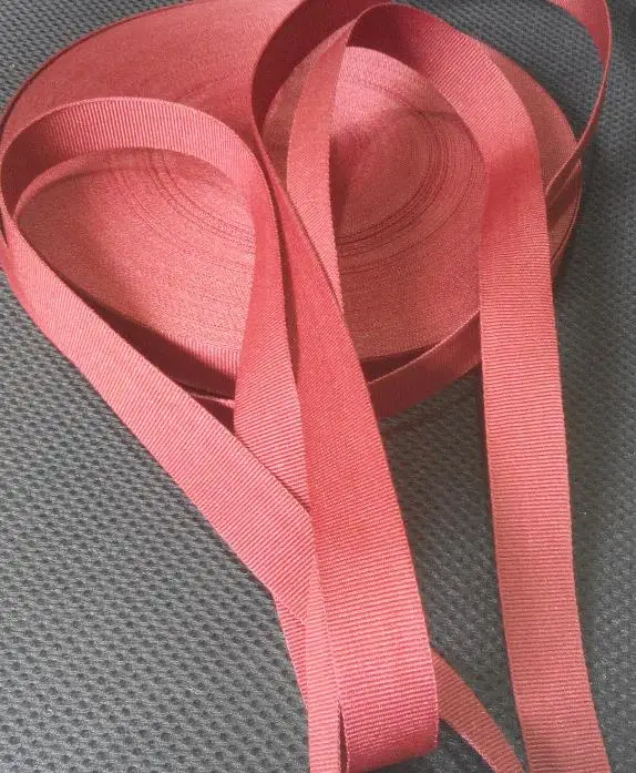 

2cm*100m red safety warning webbing polyester warning tape