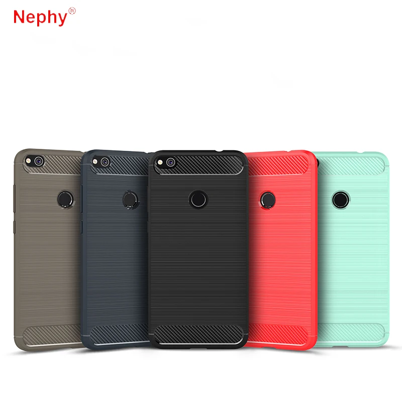 

Nephy Soft Carbon Fibre Case For Huawei P8 P9 P10 P20 Lite Plus 2017 honr 8 9 6C Mate 8 9 10 Lite Pro Y3 Y5 Enjoy 6S Phone Cover