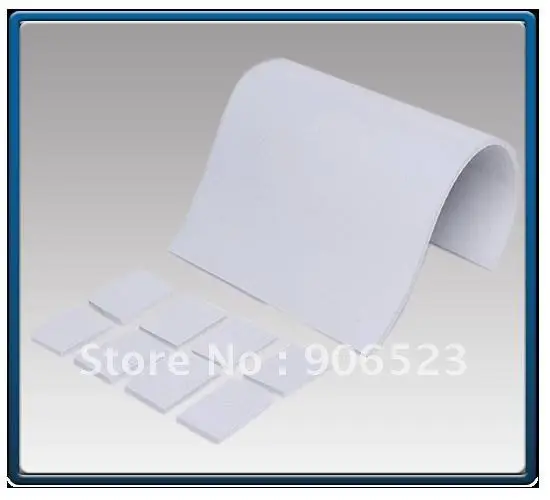 40 см x 20 см x 0,5 мм теплоотвод силиконовый составной термопроводящий коврик белый