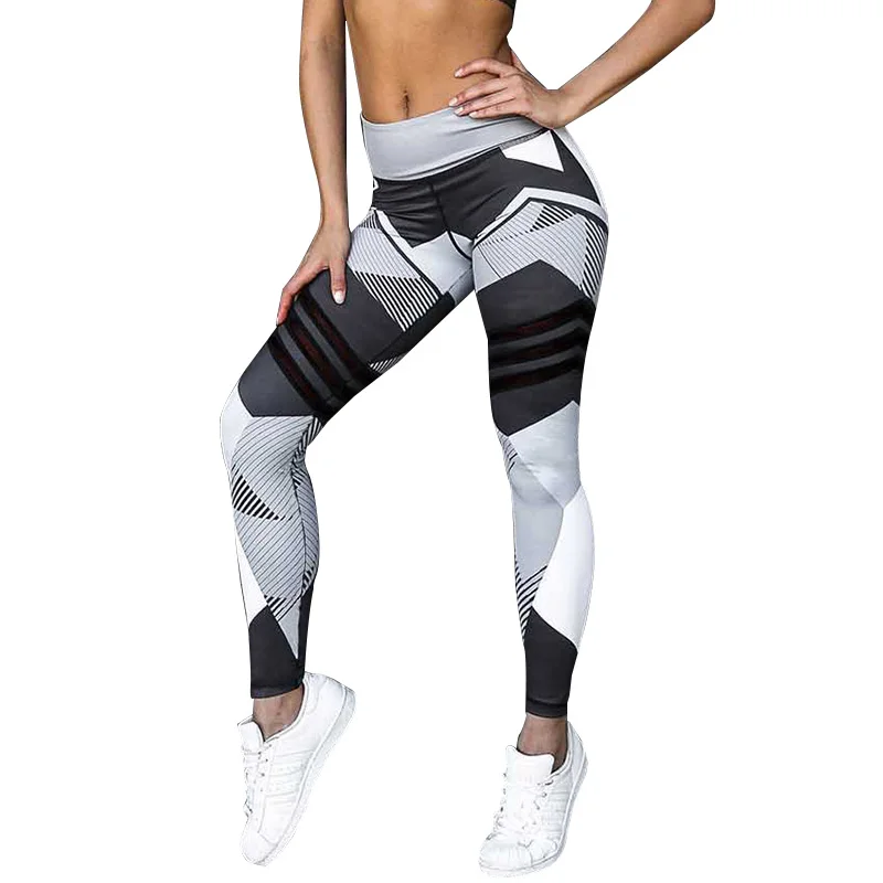 

Women's Fashion High Waist Push Up 3D Printed Gothic Leggins Mujer Digital Print Jeggings Polyester Elastic Breathable Leggings