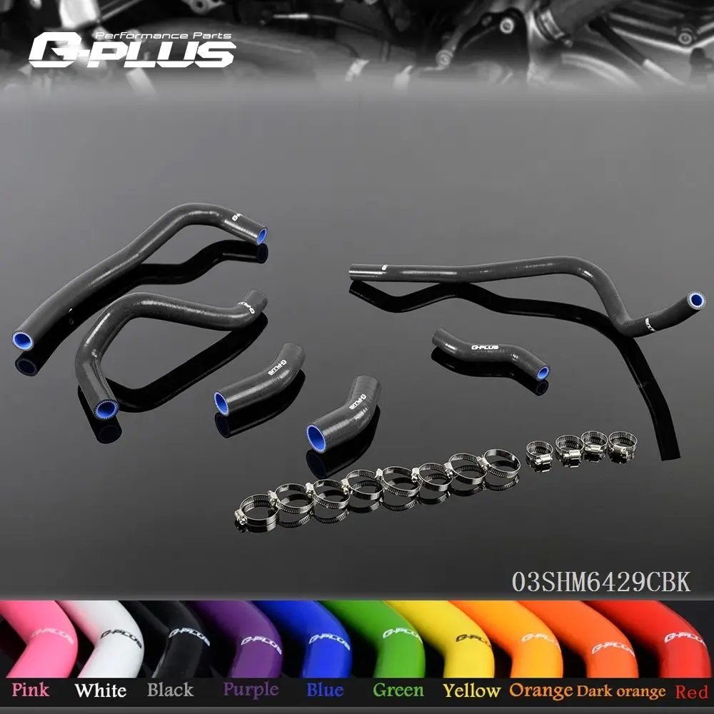 Silicone Radiator Hose For Yamaha VMAX VMX12 V Max 1200 85 07 Fluorescent