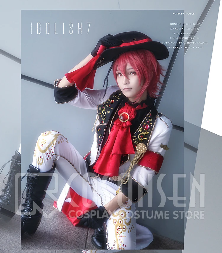 Аниме IDOLiSH7 OP WiSH VOYAGE Nanase костюм Рику Необычные платья для косплея костюм всех размеров