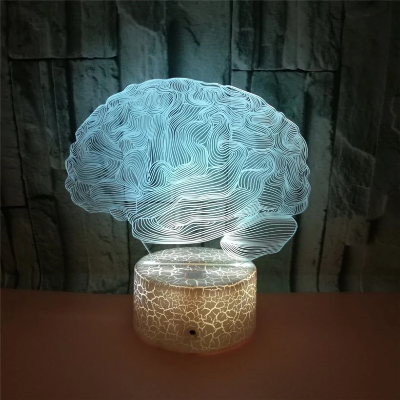 Brain 3D night light (8)