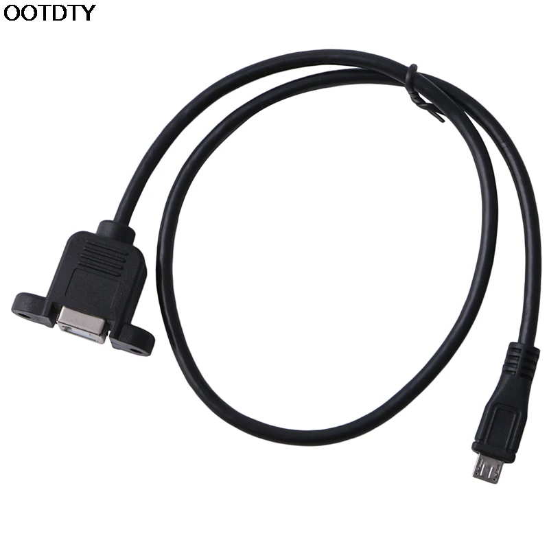 50 см панель принтера крепление USB 2 0 B гнездо для Micro 5 Pin Мужской кабель # L060 Новинка