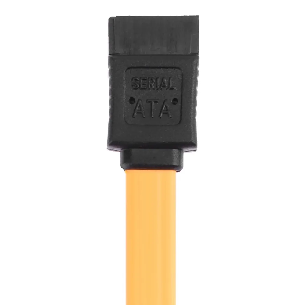 

NEW 40cm 1pcs Serial ATA SATA Data HDD Hard Drive Disk Signal Cables High Speed Full Copper Wire Core SATA Data Cable