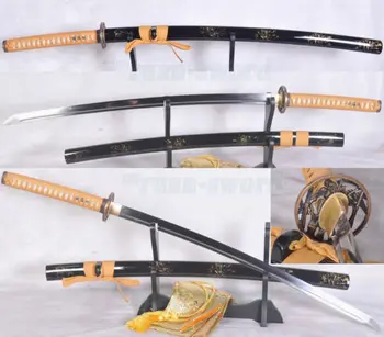 

41''JAPANESE SAMURAI SWORD KATANA 1060 HIGH CARBONSTEEL FULL TANG BLADE SHARP