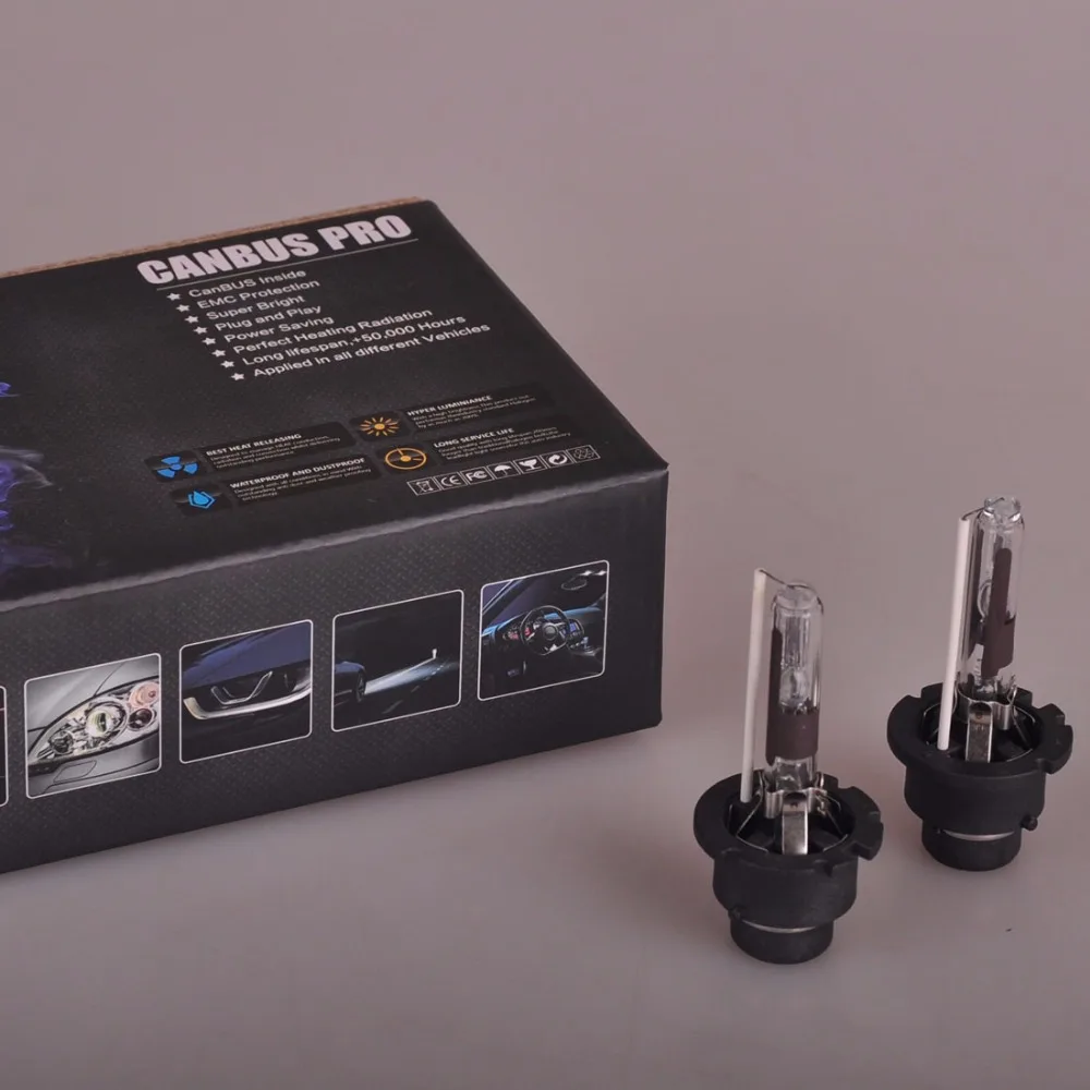 Сменная ксеноновая лампа D2R оригинальная для PHILIPS GE или OSRAM 8000K совместима с 85126 66050