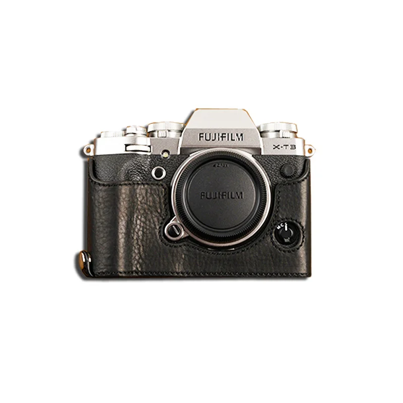 AYdgcam чехол для камеры из натуральной кожи с полусумкой для Fujifilm XT3 XT3 Fuji X-T3 ручной работы