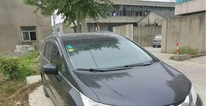 أعلى سقف القضبان الرف القضبان الجانبية الديكور تريم تغطية ل 15-17 هوندا أوديسي الفضة