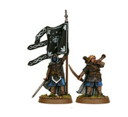 

Lord of the Rings Blackroot Vale Archers Command Free Shipping metal Material Figure metal kit DIY TOYS