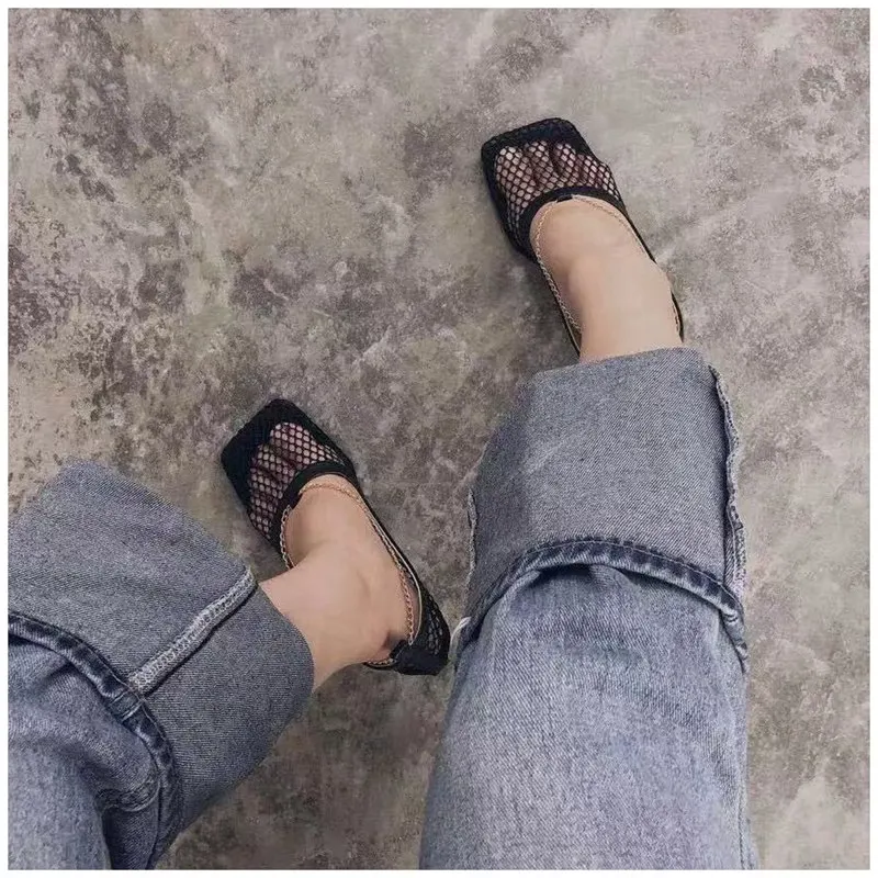 SUOJIALUN/ г., модные брендовые женские туфли-лодочки пикантные Летние босоножки из сетчатого материала женская обувь для вечеринок на высоком каблуке Дамская модельная обувь с квадратным носком
