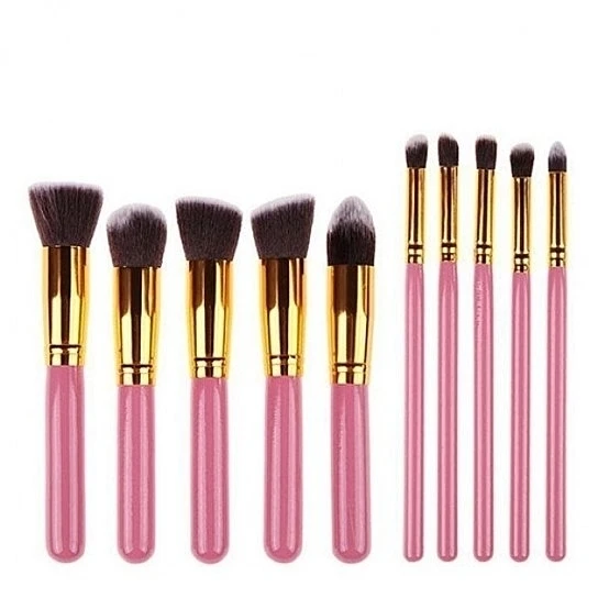 10 Pcs Amazingly Professional Soft Make Up Brushes (5)