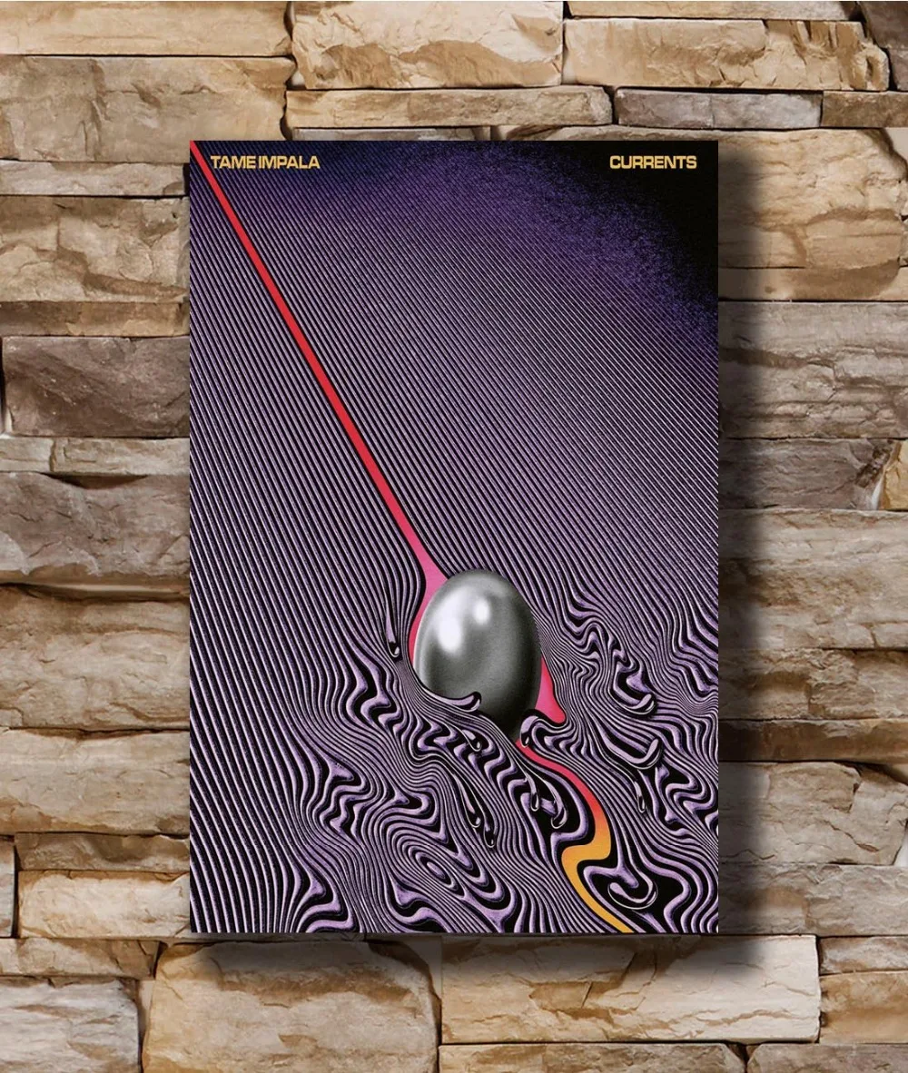 N0037 Tame Impala рок скачков напряжения и питания 8x12 20x30 24x36 шелк художественная L W
