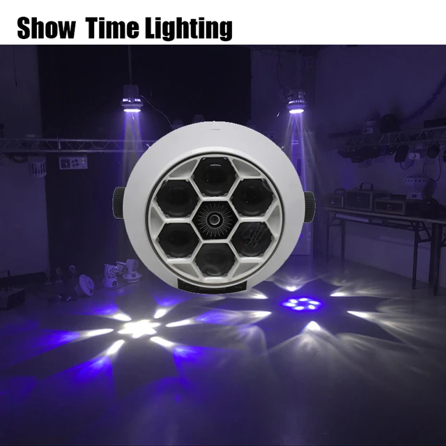 Fast การจัดส่ง dj disco Led Mini Bee ตาแสงสีเขียวเลเซอร์ 6x12W RGBW เหมาะสำหรับ Party night club KTV-ใน เอฟเฟกต์แสงบนเวที จาก ไฟและระบบไฟ บน