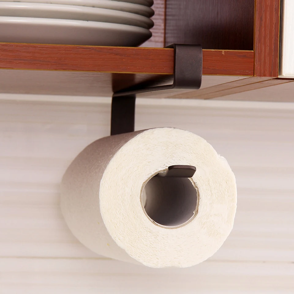 Creative Kitchen Paper Holder For Hanging Tissue Towel Rack Bathroom Toilet Roll Paper Towel Holder Kitchen Cabinet Storage Rack Creative Kitchen Paper Holder For Hanging Tissue Towel Rack Bathroom Toilet Roll Paper Towel Holder Kitchen Cabinet Storage Rack