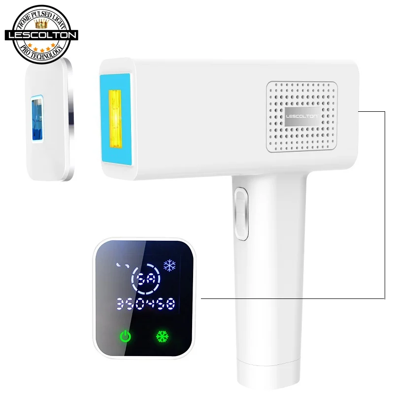 

Lescolton T012C 4in1 ICECOOL Painless Depilador a laser Device Permanent Hair Removal IPL Laser Epilator Hair Removal Machine