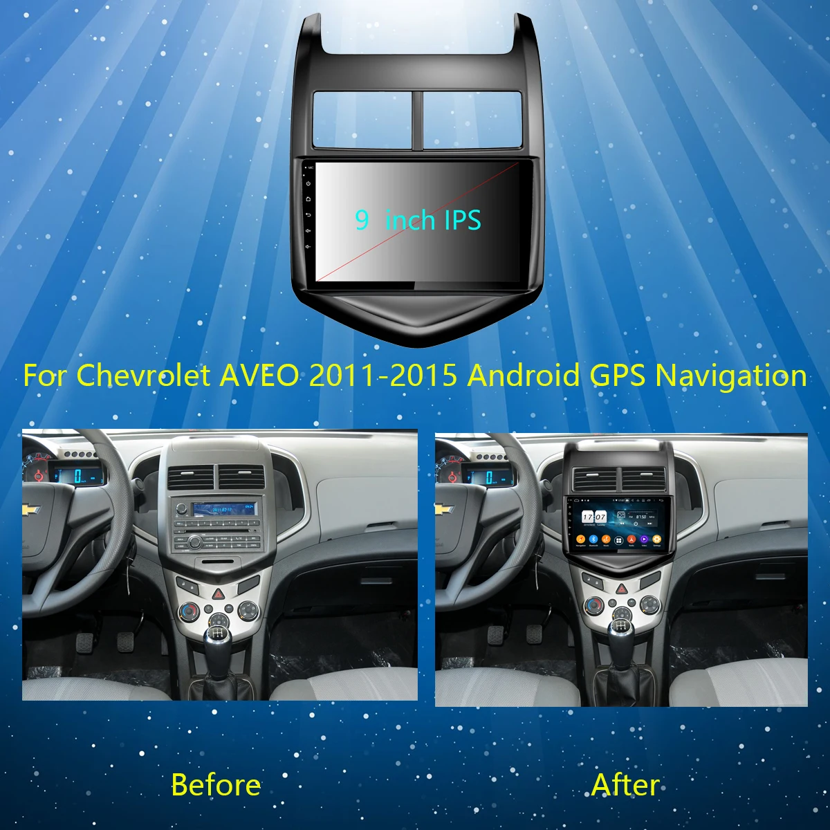 " ips 8 ядерный 4 Гб+ 64 ГБ Android 9,0 автомобильный dvd-плеер для Chevrolet Aveo Sonic 2011 2012 2013 gps Радио Стерео CarPlay Parrot BT