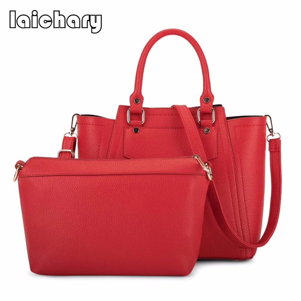 Fashion PU Composite Bags handbags women crossbody bag solid color versatile totes for women