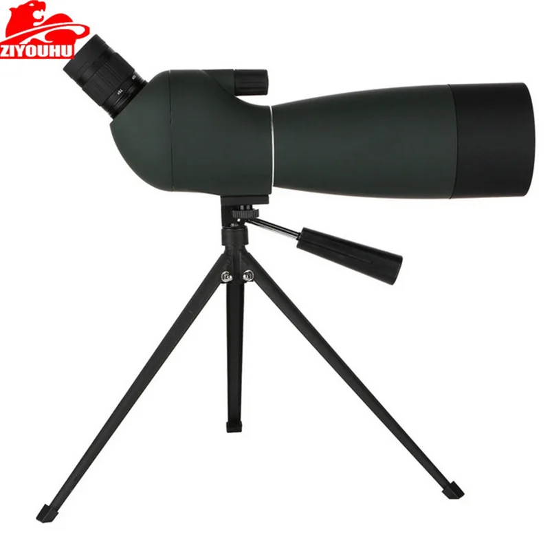 

ZIYOUHU 25-75x70 BAK4 Telescope Waterproof Zoom Spotting Scope binoculars with Tripod Phone Holder Hunting Optic Scope Outdoor